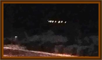 UFO At Foothills Of The Wasatch Mountains