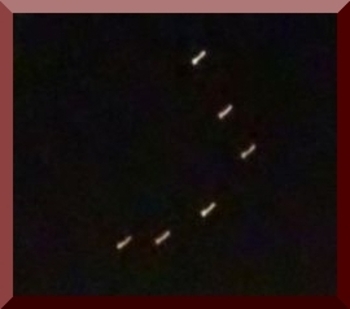 Chevron Group Of UFOs