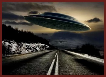 UFO Observed Over Highway 52