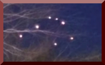 Cluster Of UFOs